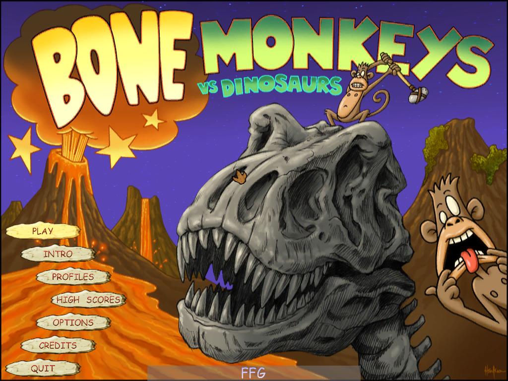 Bone Monkeys vs Dinosaurs