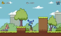 Regular Show Mordecai and Rigby In 8-Bit Land