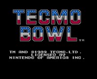 Tecmo Bowl