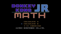 Donkey Kong Jr Math
