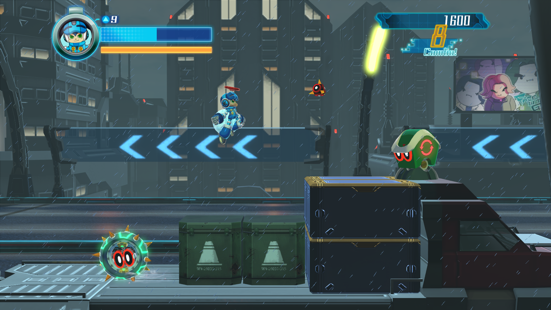 Игры game 9. Mighty no. 9. Игра Mighty number 9. Мегамен 9 игра геймплей. Mighty number 9 Скриншоты.