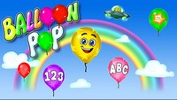 Balloon Pop  Learning Letters Numbers Colors Game for Kids