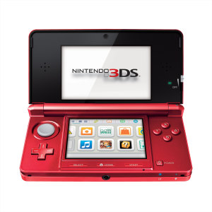 Nintendo 3DS Flame Red