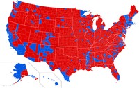 Presidental Election 2016 by County