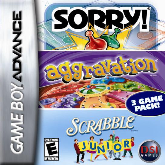 Sorry Aggravation Scrabble Jr