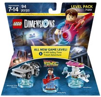 Lego Dimensions Back to the Future Level Pack