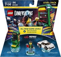 Lego Dimensions Midway Retro Gamer Level Pack