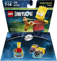 Lego Dimensions Simpsons Bart Fun Pack