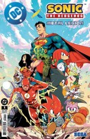 DC X Sonic The Hedgehog Metal Legion #1